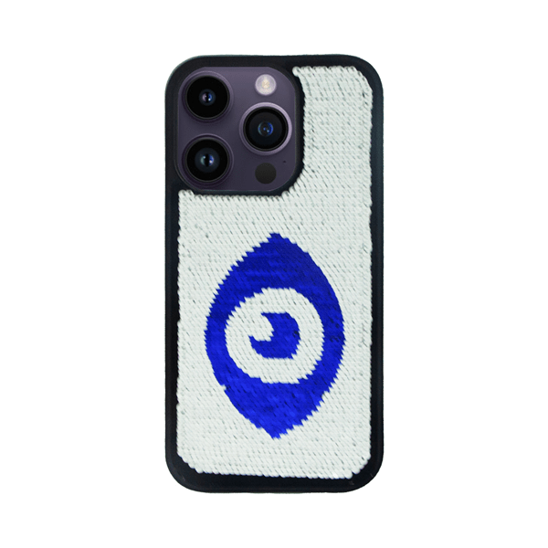 Vivid Sequin Case Apple iPhone 14 Pro Silver/Blue (CS-FSHN GLT 9-2403005)