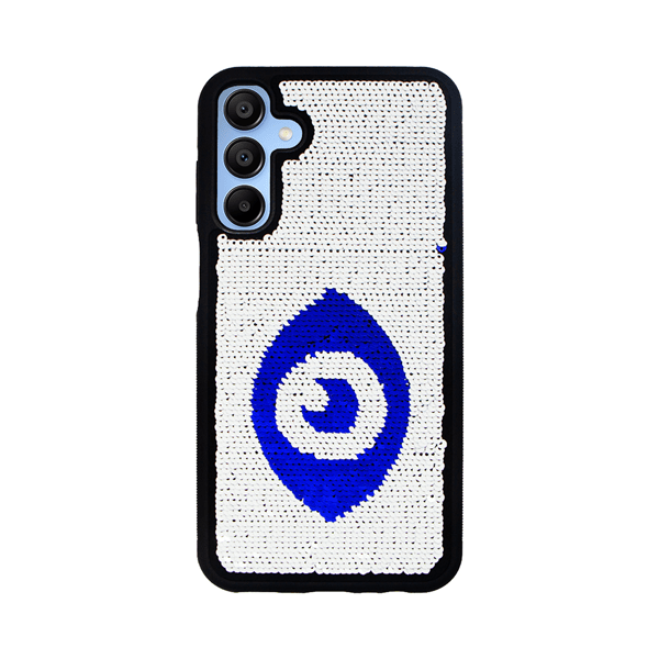 Vivid Sequin Case Samsung Galaxy A15 4G/5G Silver/Blue (CS-FSHN GLT 9-2403014)