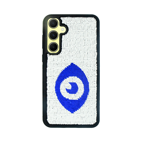 Vivid Sequin Case Samsung Galaxy A55 5G Silver/Blue (CS-FSHN GLT 9-2403018)