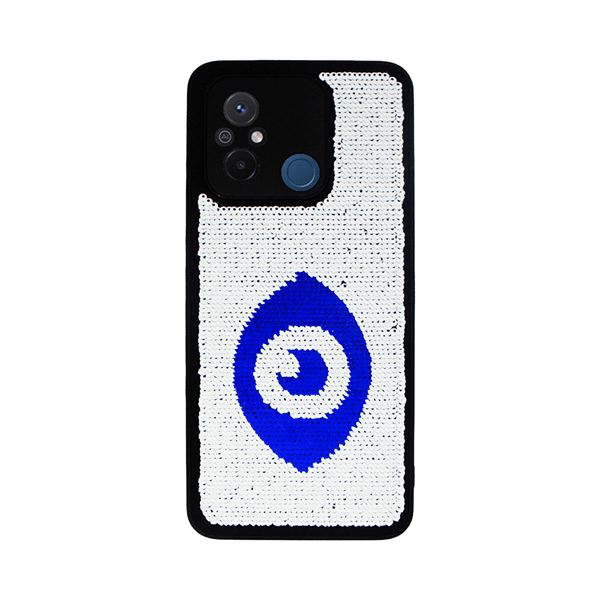 Vivid Sequin Case Xiaomi Redmi 12C Silver/Blue (CS-FSHN GLT 9-2403019)