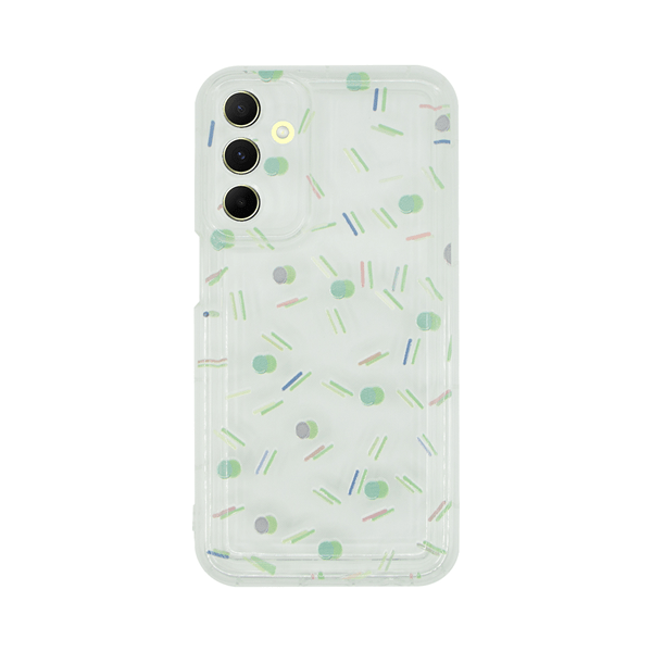 Vivid TPU Case Samsung Galaxy A15 4G/5G Clear/Multicolor Shapes (CS-FSHN GRL 1-2403001)
