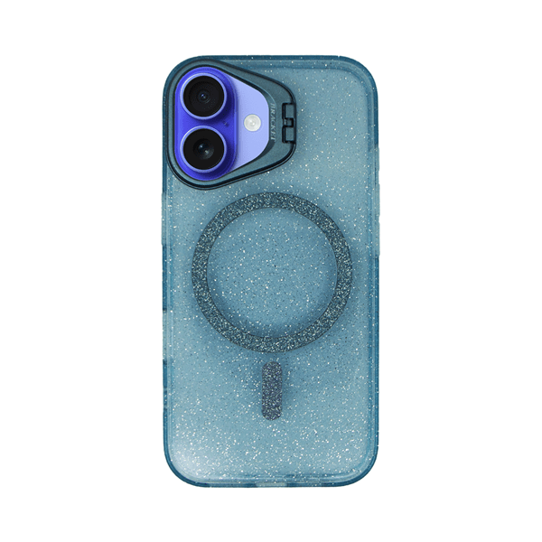 Vivid Magsafe Glitter Protective Case Apple iPhone 16 Blue (CS-MGS-1-2409001)