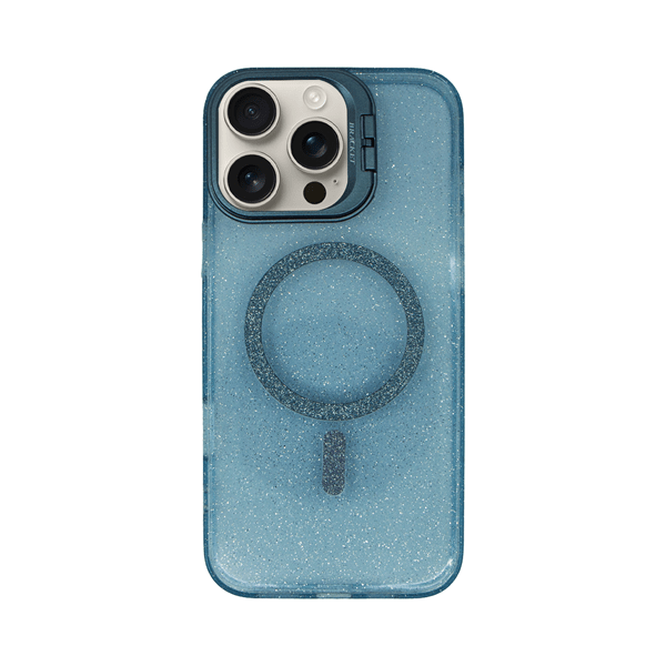 Vivid Magsafe Glitter Protective Case Apple iPhone 16 Pro Max Blue (CS-MGS-1-2409003)