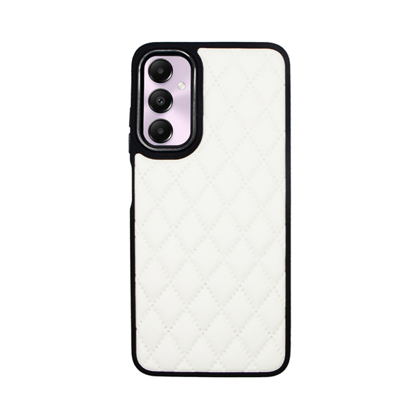 Vivid Diamond Shape PU Leather Case Samsung Galaxy A05s White (CS-SP Case 1-2403002)