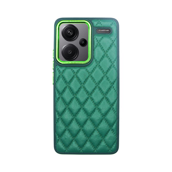 Vivid Diamond Shape PU Leather Case Redmi Note 13 Pro+ 5G Green (CS-SP Case 3-2403001)