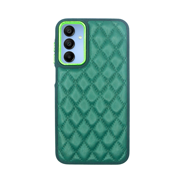 Vivid Diamond Shape PU Leather Case Samsung Galaxy A15 4G/5G Green (CS-SP Case 3-2403003)