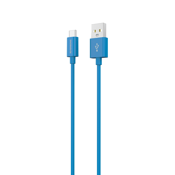 Riversong Cable USB to Type-C 3A Lotus 08 1.2m Blue (CT71BU)