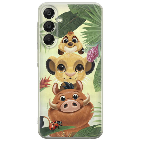 Disney Case Samsung Galaxy A25 5G Lion King Partial Print Friends Transparent (DPCSIMBF1734)