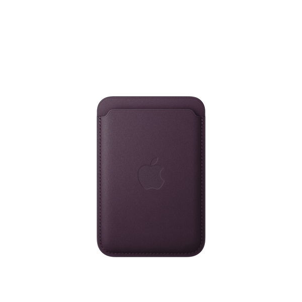 Apple iPhone FineWoven Wallet with MagSafe Blackberry (MA7A4ZMA)