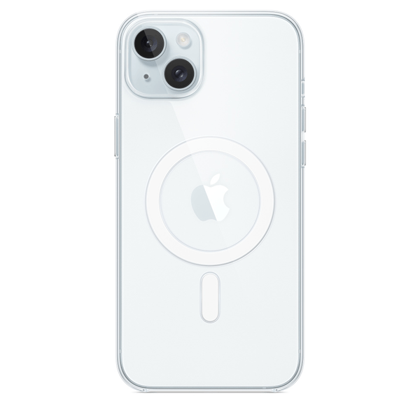 Apple iPhone 15 Plus Clear Case with MagSafe (MT213ZMA)