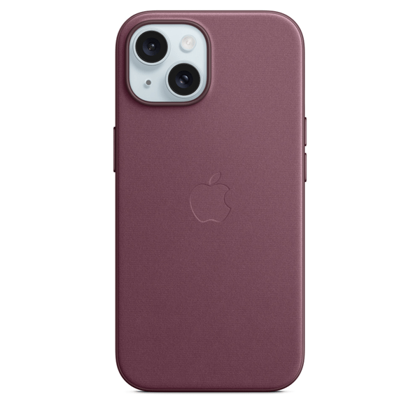 Apple iPhone 15 FineWoven Case with MagSafe Mulberry (MT3E3ZMA)
