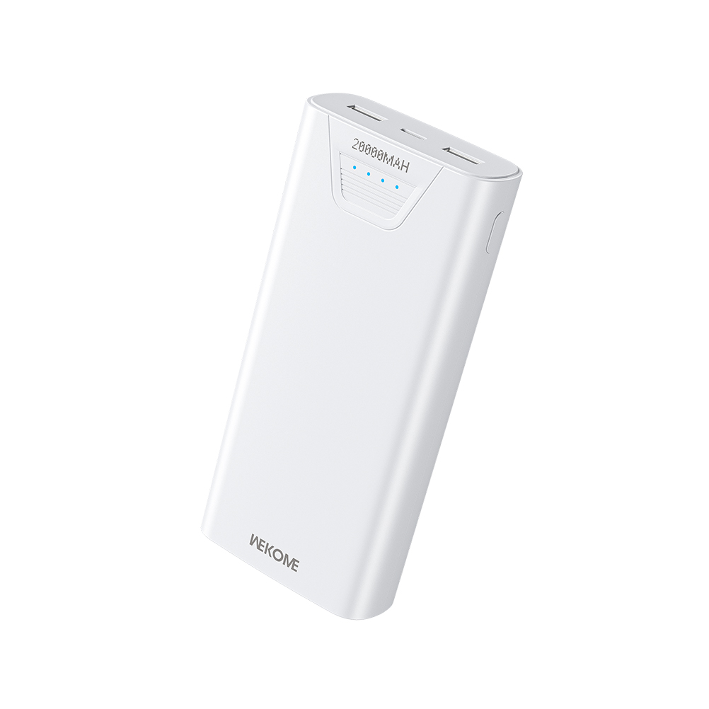 Power Bank 20000mAh 12W WK WP-121 2 Θέσεων Μαύρο (250882)