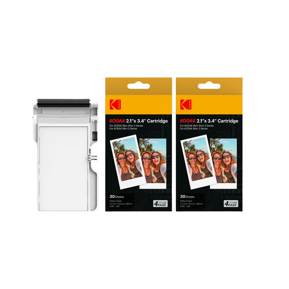 Aνταλλακτικό Φωτογραφικό Χαρτί Kodak για Κάμερα Mini Shot 2 (30τμχ) (440033)