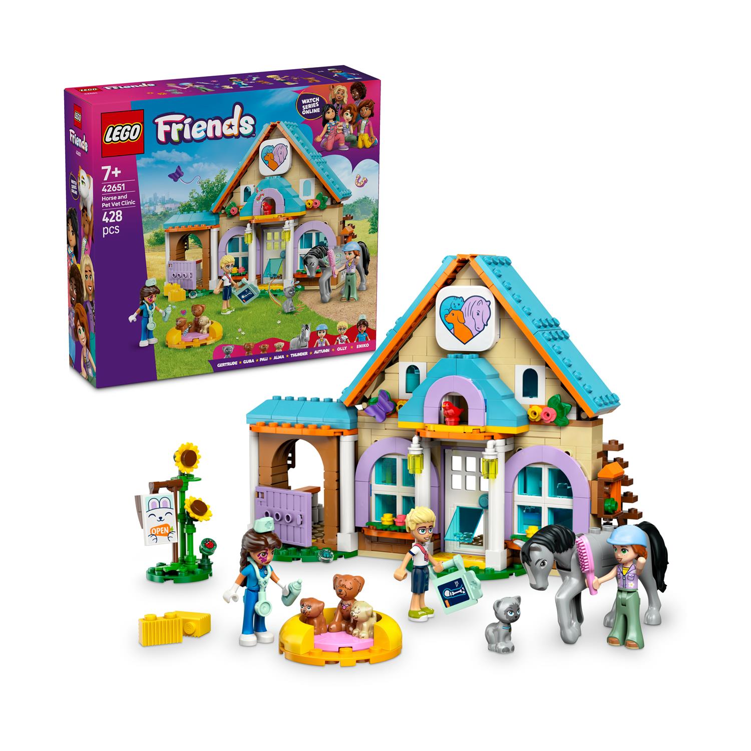 Lego Friends Veterinary Practice For Horses And Pets (42651) (LGO42651)