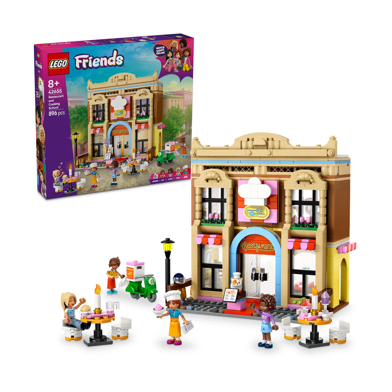 Lego Friends Restaurant And Cooking School (42655) (LGO42655)