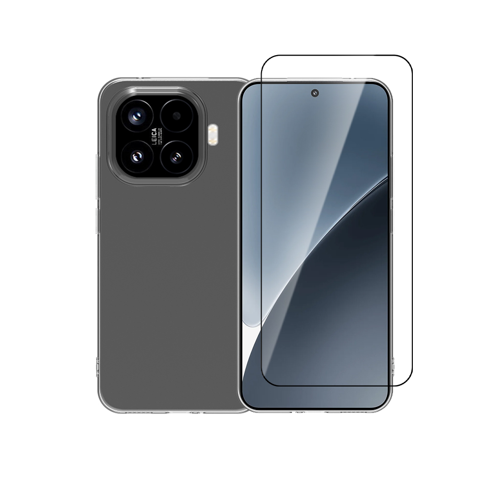 Vivid Set Gelly Case + Full Face Tempered Glass Xiaomi 15T Pro Black (VIGELLY482GLASSBK)