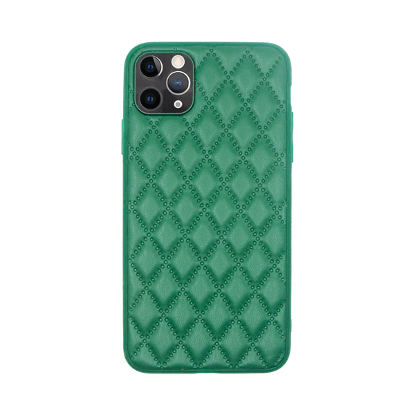 Vivid Diamond Shape PU Leather Case Apple iPhone 11 Pro Green (CS-SP Case 2-2403002)