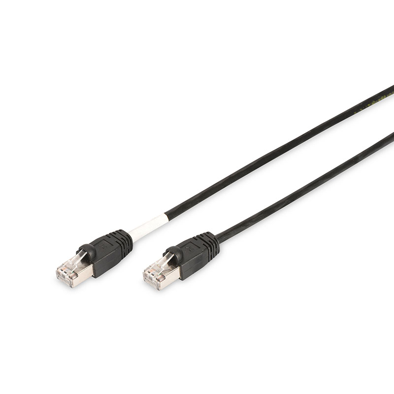 SFTP 10m Cat6 Μαυρο outdoor (DK-1644-100/BL-OD)