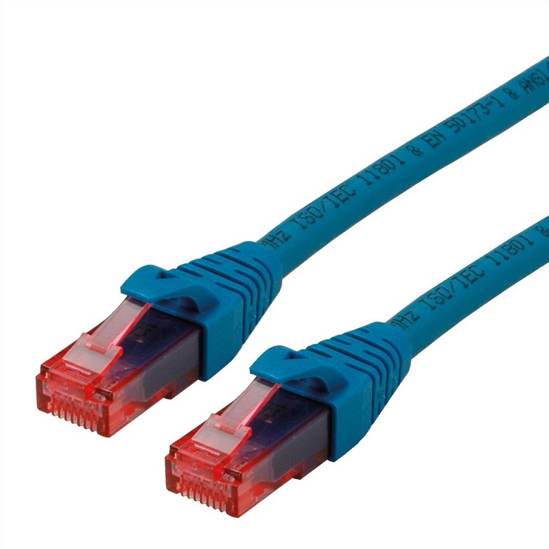 UTP 1m Cat6 Μπλε  Component level LSOH snagless (21.15.2541-100)