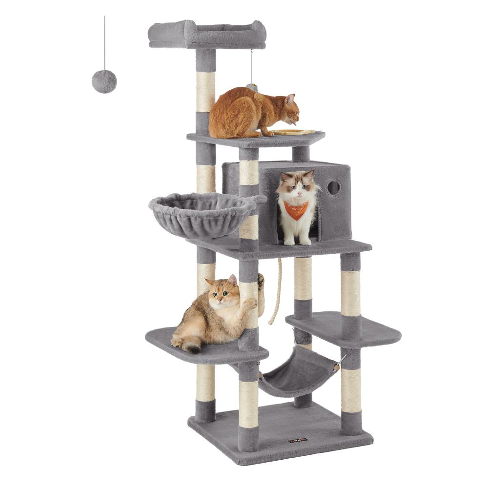 Feandrea Cat Tower, Height 164 cm, (PCT99W) (FEAPCT99W)