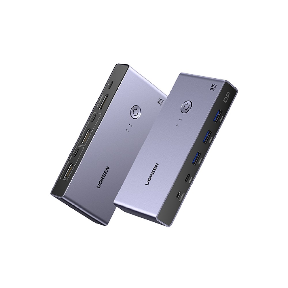 KVM Switch 2 θέσεων USB/DP UGREEN CM695 25962 (340640)
