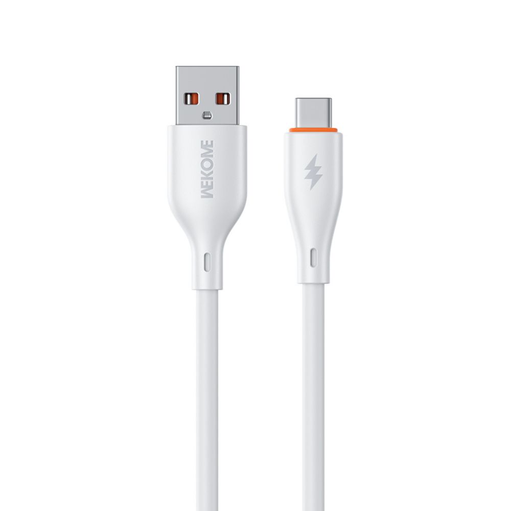 Καλώδιο Φόρτισης WK WDC-67a USB σε USB-C PD 66W 1m Λευκό (250910)