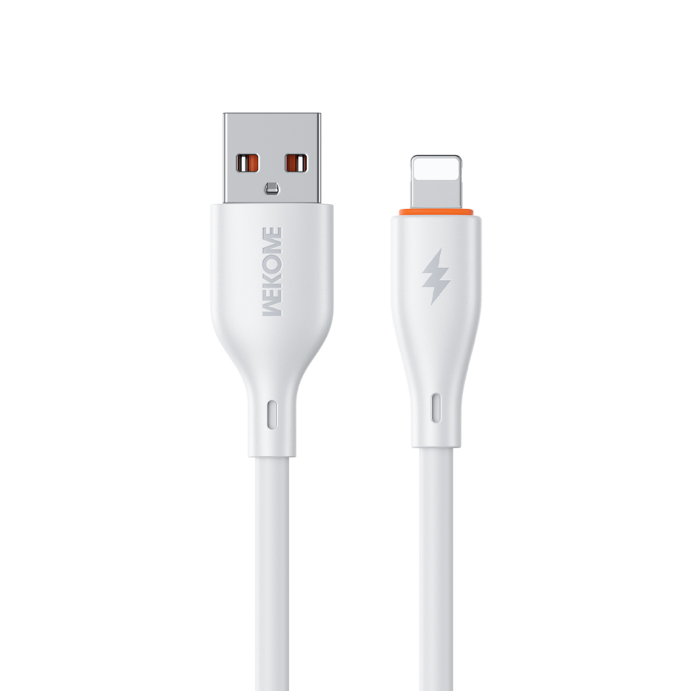Καλώδιο Φόρτισης WK WDC-67i USB σε Lightning 1m Λευκό (250912)
