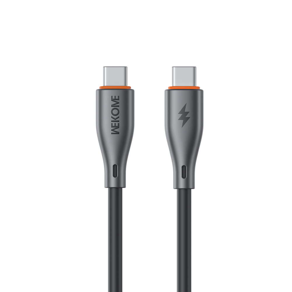 Καλώδιο Φόρτισης WK WDC-68 USB-C σε USB-C PD 65W 1m Μαύρο (250913)