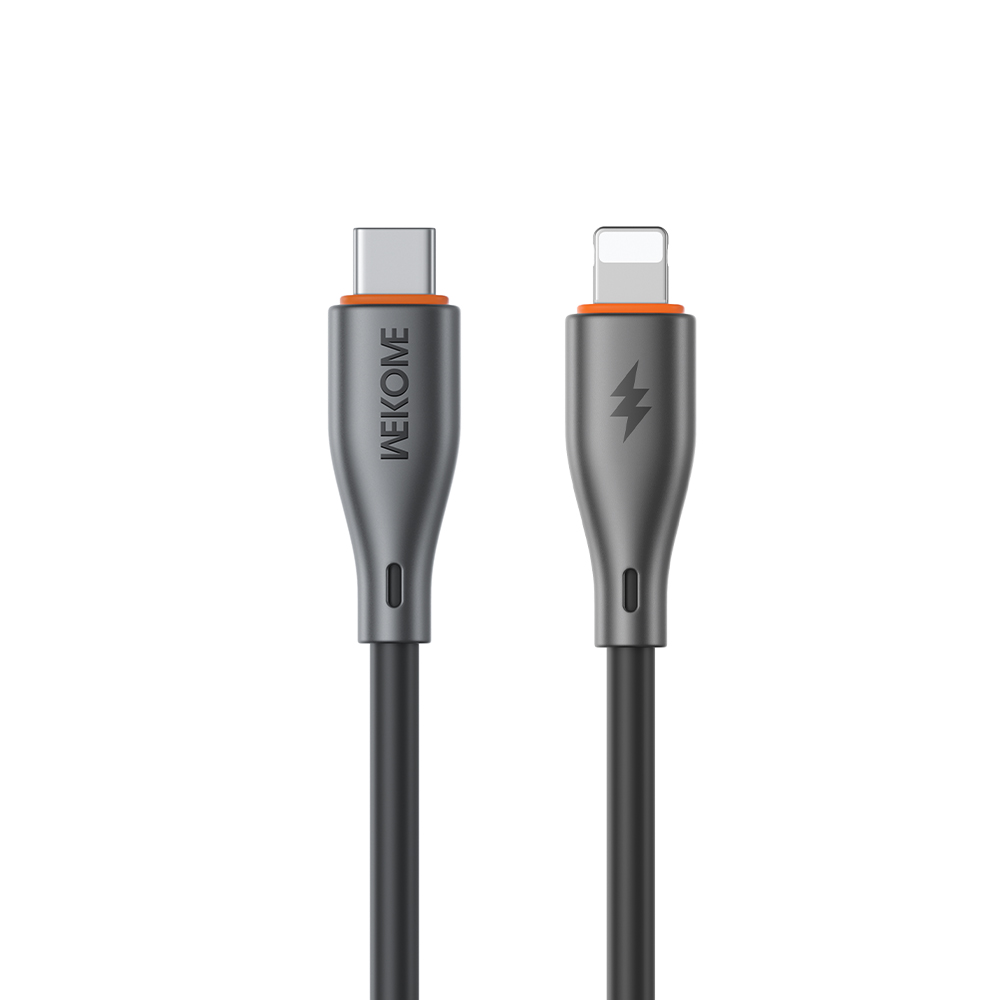 Καλώδιο Φόρτισης WK WDC-69 USB-C σε Lightning PD 27W 1m Μαύρο (250915)
