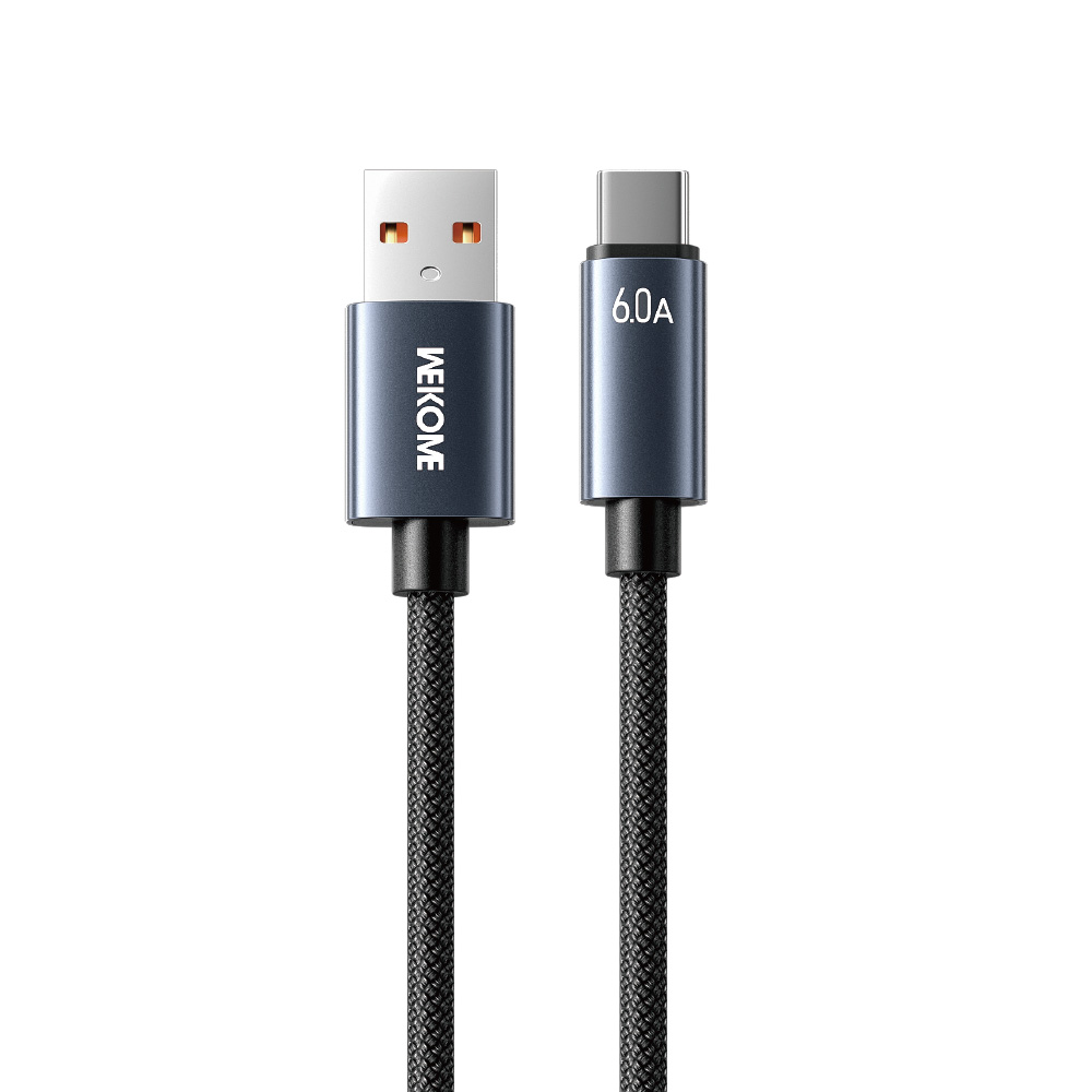 Καλώδιο Φόρτισης WK WDC-63a USB σε USB-C PD 66W 1.2m Μαύρο (250919)