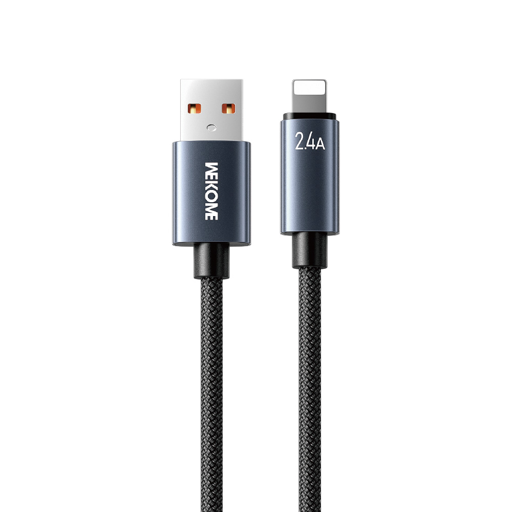 Καλώδιο Φόρτισης WK WDC-63i USB σε Lightning 1.2m Μαύρο (250922)