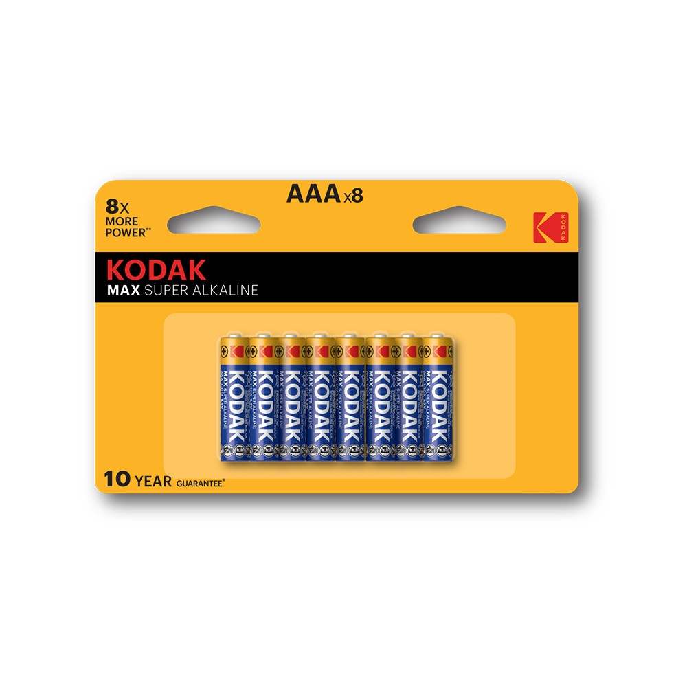 Μπαταρίες Αλκαλικές AAA Kodak LR3 (8τμχ) (440020)