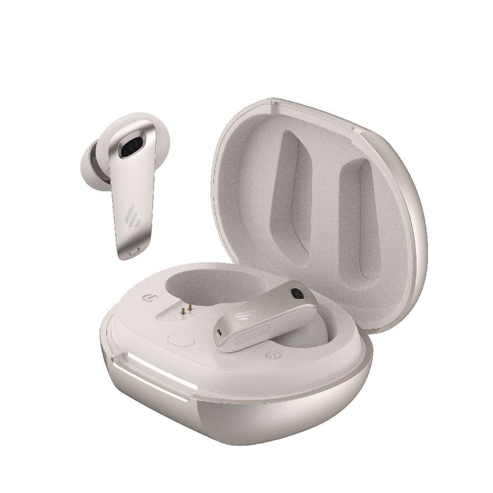 Ακουστικά True Wireless BT Hybrid ANC Edifier NeoBuds Plus Ασημί (010418)