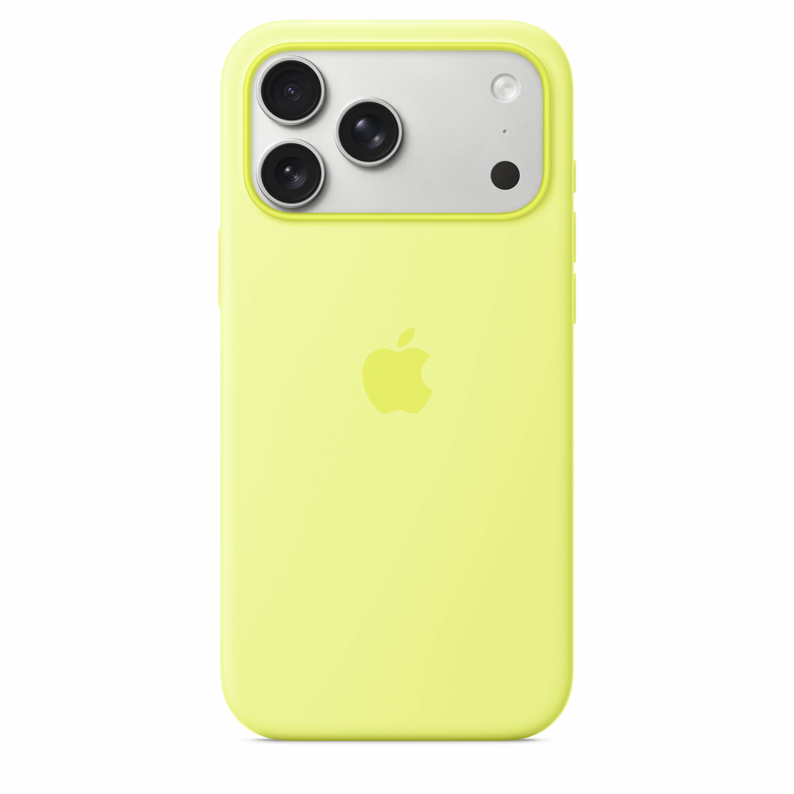 Apple iPhone 17 Pro Max Silicone Case with MagSafe Neon Yellow (MGFM4ZMA)