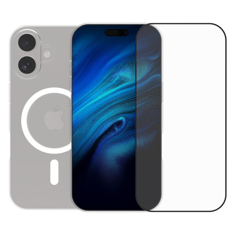 Vivid Set MagSafe Hybrid Case + Full Face Tempered Glass Apple iPhone 17 (CS-MGS TR 1-2508001)