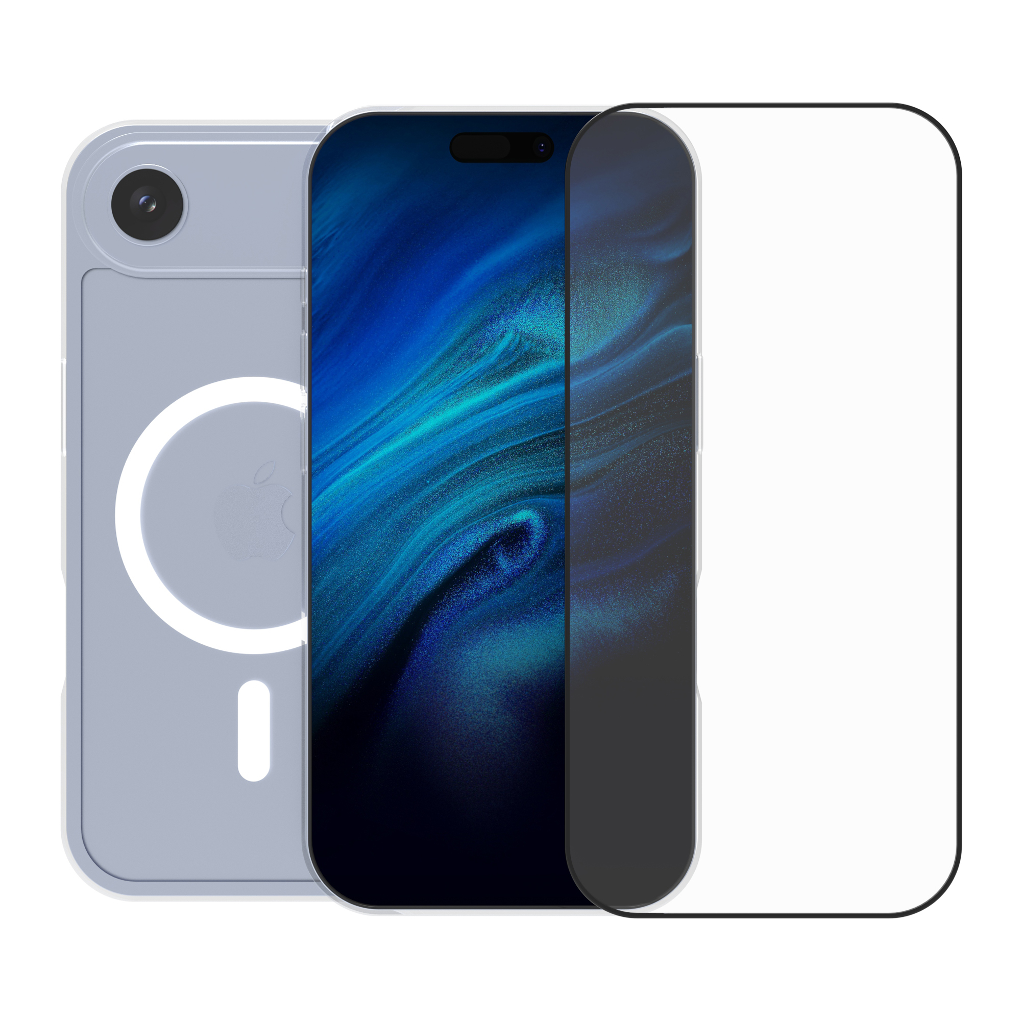 Vivid Set MagSafe Hybrid Case + Full Face Tempered Glass Apple iPhone Air (CS-MGS TR 1-2508002)