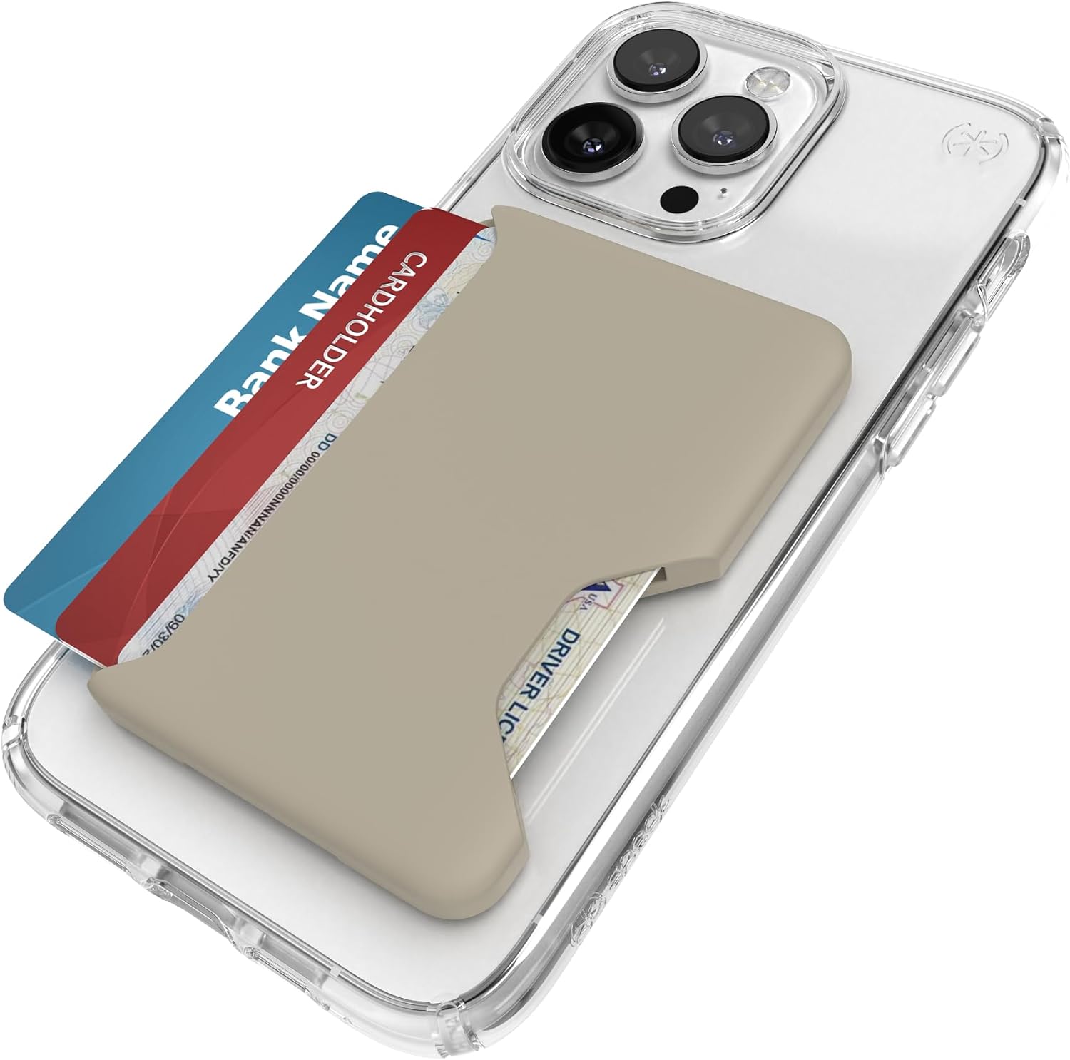 SPECK (150423-3178) WALLET FOR MAGSAFE, WITH CLICKLOCK- PALE OAK (0840168532179)