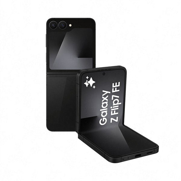 Samsung Galaxy Z Flip7 FE Smartphone 256GB Black (SM-F761BZKHEUE)