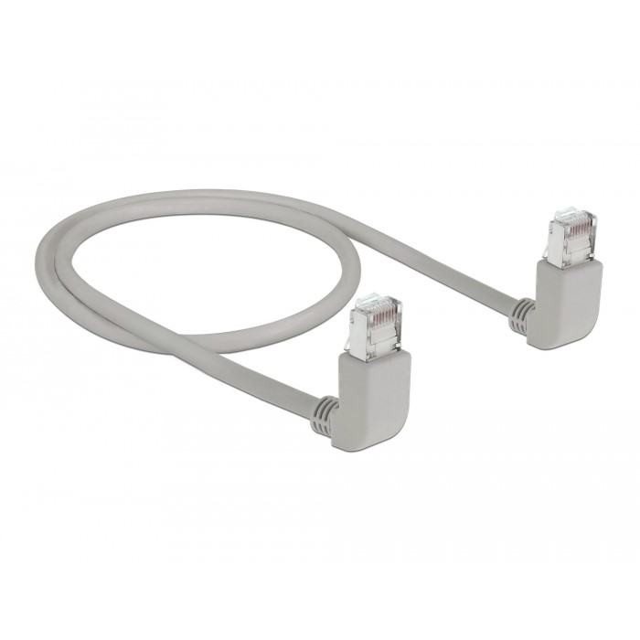 SF/UTP 0.5m Cat5e 90° upwards (83510)