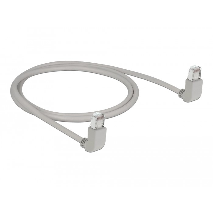 SF/UTP 1m Cat5e 90° upwards (83511)