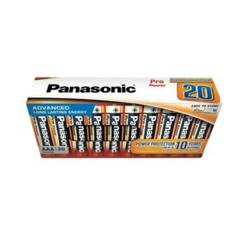 Panasonic Alkaline PRO Power LR03/AAA batteries (box) - 20 pcs (PAN21386)