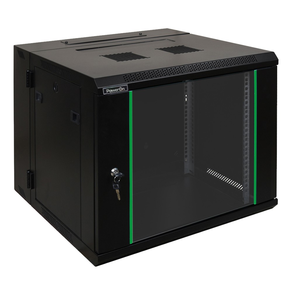 Επιτοίχια Καμπίνα 15U Power On DSW.6615 Double Section 600x600x769mm (050180)