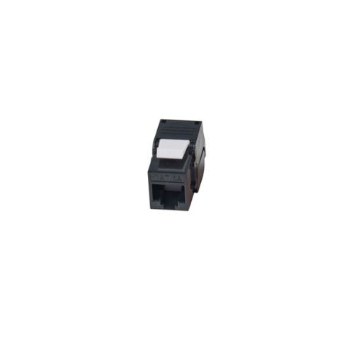 Βύσμα Keystone RJ45 CAT6A Power On KJ-C6A-U001B UTP Toolless Μαύρο (050235)