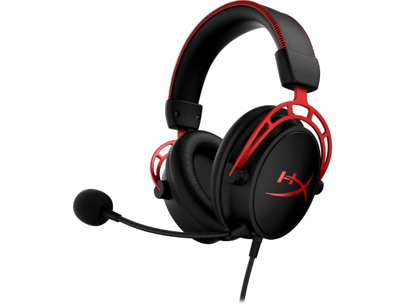 HyperX Cloud Alpha Over Ear Wired Gaming Headset Black/Red - 4P5L1AM (00184528)