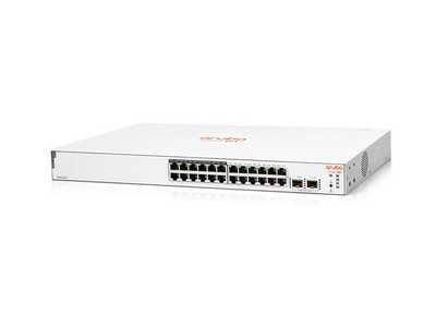HPE Aruba Instant On 1830 24G 12p Class4 PoE 2SFP 195W Switch (JL813A) (00171495)