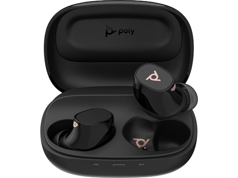 Poly Voyager Free 20 Black Earbuds +Basic Charge Case Customer Special - A28PXAA (00188673)