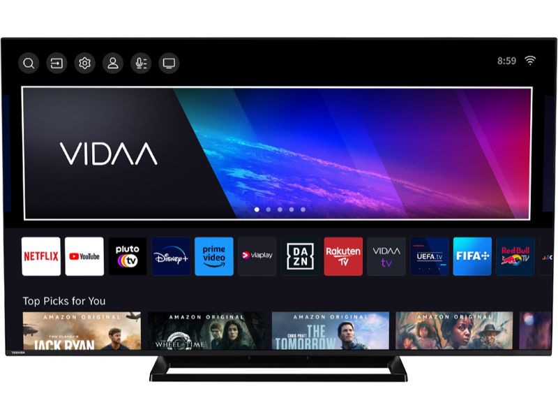 TV Toshiba Vidaa 55" QLED 55QV3363DG (00183924)
