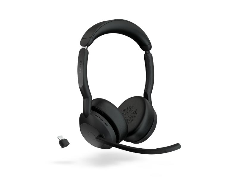 Jabra Evolve2 55 Headset ANC Stereo UC USB-A  Bluetooth (25599-989-899) (00182627)