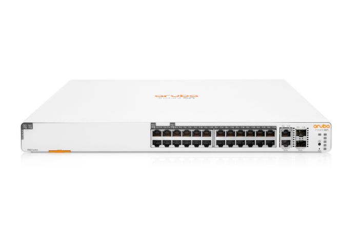 HPE Aruba Instant On 1960 24G 20p Class4 4p Class6 PoE 2XGT 2SFP+ 370W Switch (JL807A) (00171528)