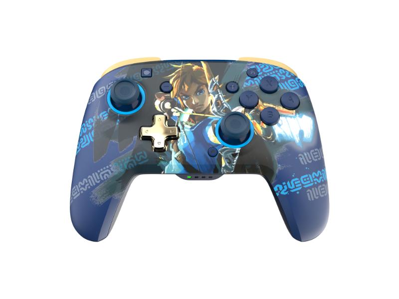 PDP Rematch Wireless Controller for Nintendo Switch - Link Hero Glow in the Dark (00179368)